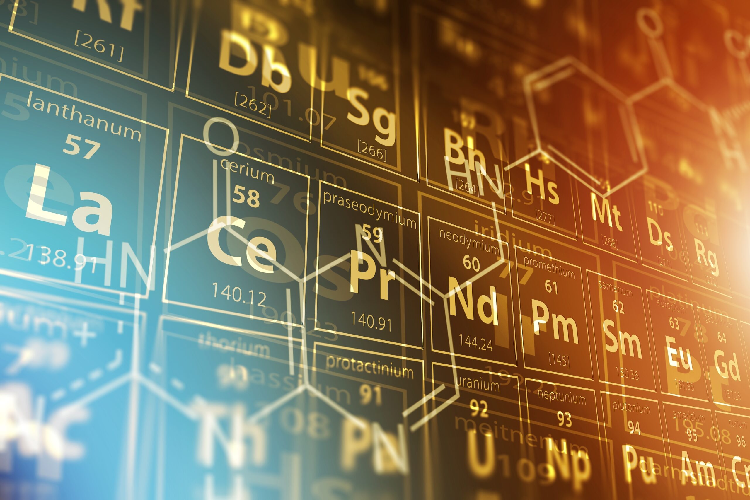 Periodic,Table,Science,Concept,3d,Rendered,Illustration.,Chemistry,Theme.